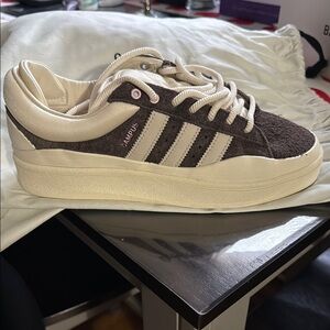 Bad Bunny Adidas Campus Sneakers in Brown and Cream